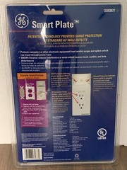 General Electric Smart Plate – Surge Protected Wall Plate – Brand New!