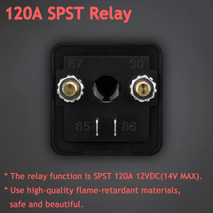 2 Pack 12V DC 120A Starter Relay Switch Car Heavy Duty Split Charge Continuous D