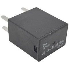 3-Pack 301-1A-C-R1-U03 Relay – 35A 12VDC 4-Pin SPST Automotive Relay – Multi-Pur