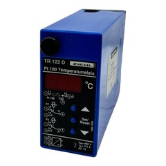 Ziehl TR122D Pt100 Temperature Relay for Industrial Use 24-240V AC/DC