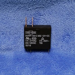 2pcs New 302WP-1AH-C M02 12V DC 17A 4pin Power Relays SONG CHUAN