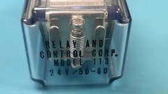 RELAY AND CONTROL CORP MODEL 113 RELAY 24V 50-60HZ 11 PIN , 314XCX48P 24V