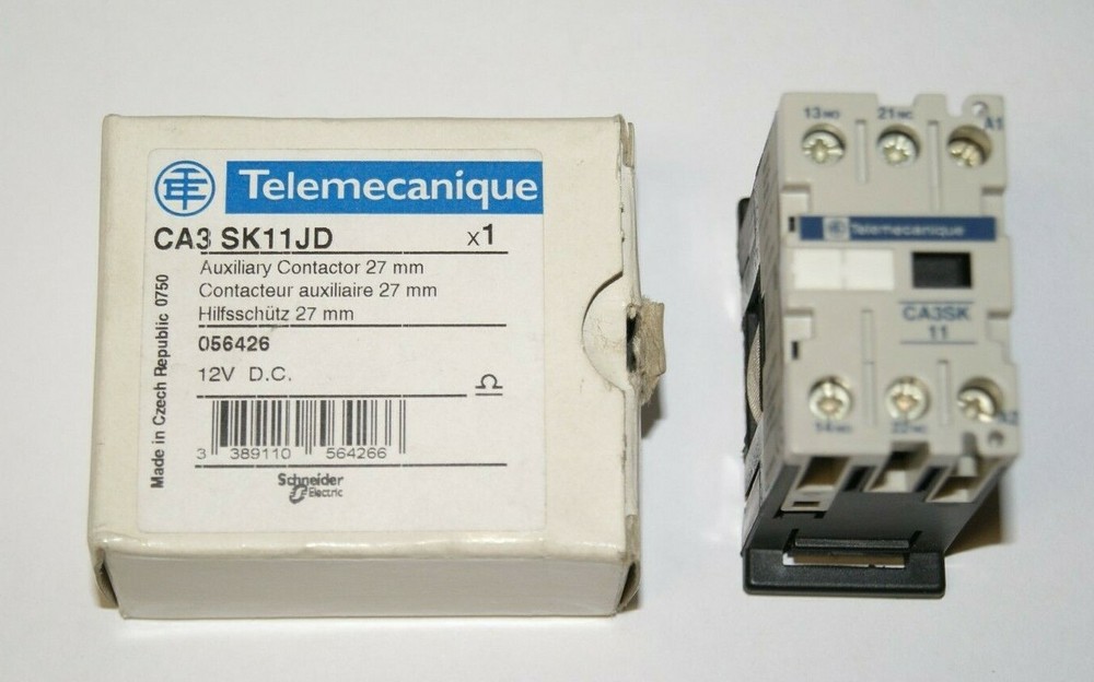 Telemecanique CA2 SK11JD Auxiliary Contactor 27mm