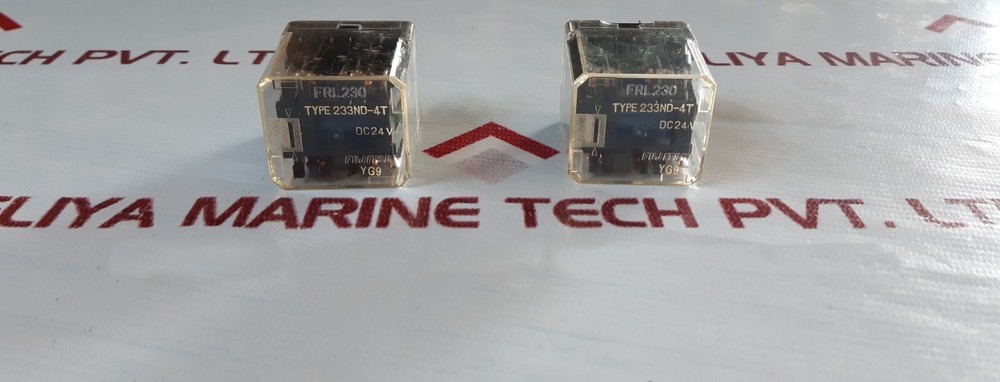 Lot of 3X Fujitsu 233ND-4T Relay FRL230 24V DC