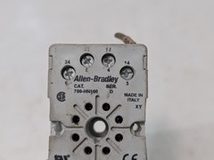 Allen-Bradley 700-HN100 Series D Relay Socket Base 10A 300V 400V as shown