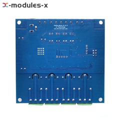 1-10PCS Modbus RTU DC7-24V 4 Channel Relay Control Switch RS485/TTL UART Module
