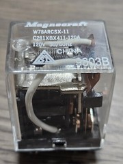 2 PCS MAGNACRAFT W78ARCSX-11 RELAY 20A 240VAC NOS (1236)