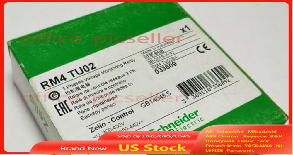 NEW SCHNEIDER RM4TU02 3-phase Control Relay Voltage Monitoring Relay