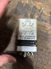 HART RELAY WU115A3 115 VAC LOAD 25 A 240VAC NEW OLD STOCK