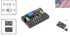 Programmable 12V Time Delay Relay Module with Metal Enclosure 18 Modes for Au…