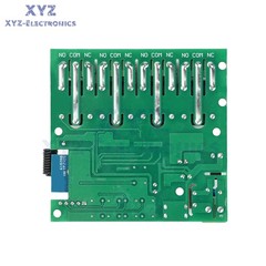 AC 220V Smart 4-channel WiFi Remote Control Relay Switch Module 433MHz Tuya APP