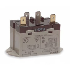 Omron G7l-1A-Tubj-Cb-Ac100/120 Top Flange, Enclosed Power Relay, Square, 30 A,