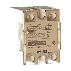 G3NA-225B DC5-24 Solid State Relay, Zero Cross, 25A Load, 24-240VAC Load
