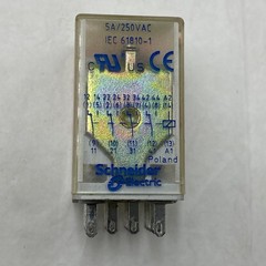 TELEMECANIQUE RXN-41G12B7 MINIATURE RELAY 24V 50/60HZ SCHNEIDER ELECTRIC QTY:1