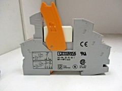 Phoenix Contact RIF-1-BPT/2X21 Pre-Assembled Relay Module, 2x8A, 250V, 24-16AWG