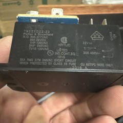 Potter & Brumfield Relay HK61EA033 T92S7D22-22 30A 24VDC Control Panel