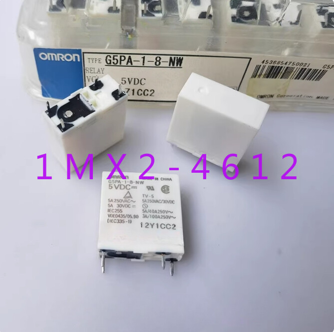3pcs new Omron G5PA-1-8-NW 5VDC 5A four-pin