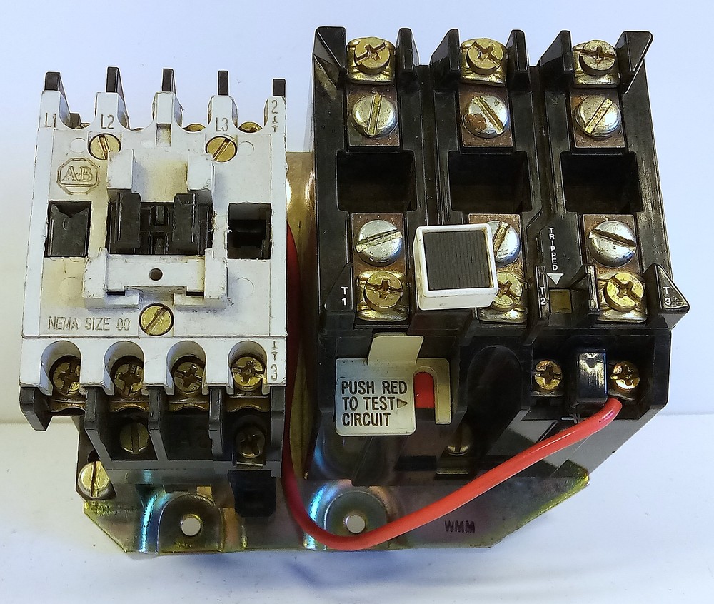 Allen-Bradley 509-TOD NEMA Size 00 Full Voltage Starter