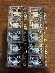 Omron LY2 AC110/120 Ice Cube Relays, DPDT, 8-Pin, 110/120VAC Coil