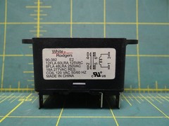 White Rodgers 90-382 Type 184 Enclosed Fan Relay 120VAC Coil 50/60 Hz SPNO/SPNC