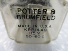 POTTER & BRUMFIELD KRP14AG RELAY 115V NSNP
