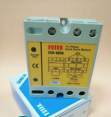 1PCS New FOTEK Soild State Relay ESR-80DA.