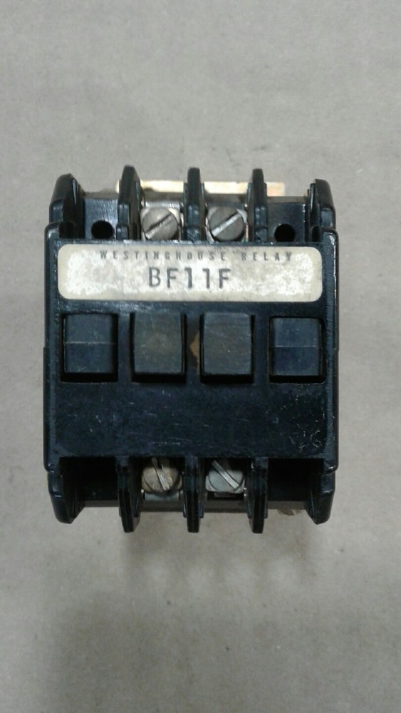WESTINGHOUSE BF11F CONTROL RELAY MODEL: E STYLE:765A177G01 10A #026C9