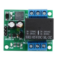 DC 5V Double Pole Double Throw DPDT Self-locking Bistable Relay Module 6V-24V