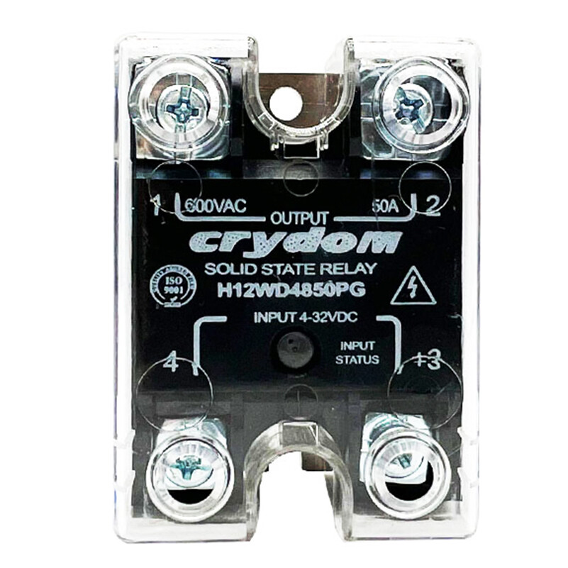 1piece CRYDOM H12WD4850PG 4-32VDC Single-phase Solid State Relay 50A