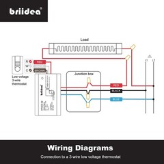220V/240V Reliable On/Off Electric Heating Relay – Compatible with 24V Systems