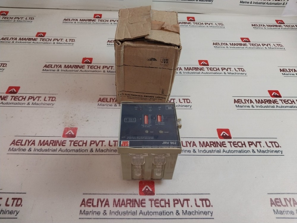 JVS Electronics JRV 962 Neutral Displacement Relay 80-260V AC/DC