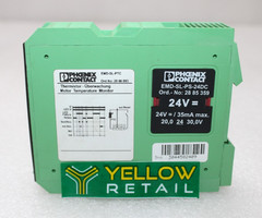 PHOENIX CONTACT EMD-SL-PTC 2866093 + EMD-SL-PS-24DC 2885359 TEMPERATURE MONITOR