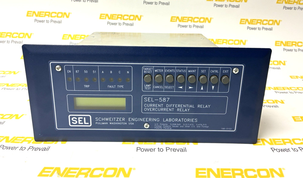Schweitzer SEL-587 Current Differential Relay