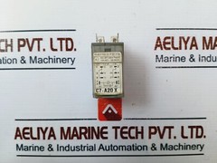 Releco C7-A20 X Power Relay With Socket E92191 Serie QR-C 3 Pole 10A AC230V~