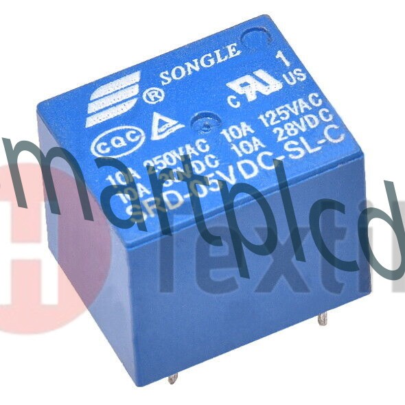 1PCS SRD-05VDC-SL-C 5 Pins SONGLE Power Relay 5V DC SPDT PCB Type SRD-5VDC-SL-C