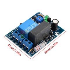 220V Delay Power-Off Relay Module (0–10 Hours)