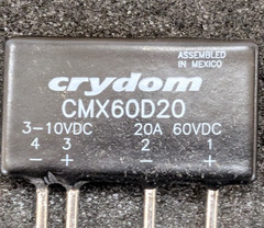New, Crydom, CMX60D20, RELAY SSR 20A 60VDC DC OUT PCB
