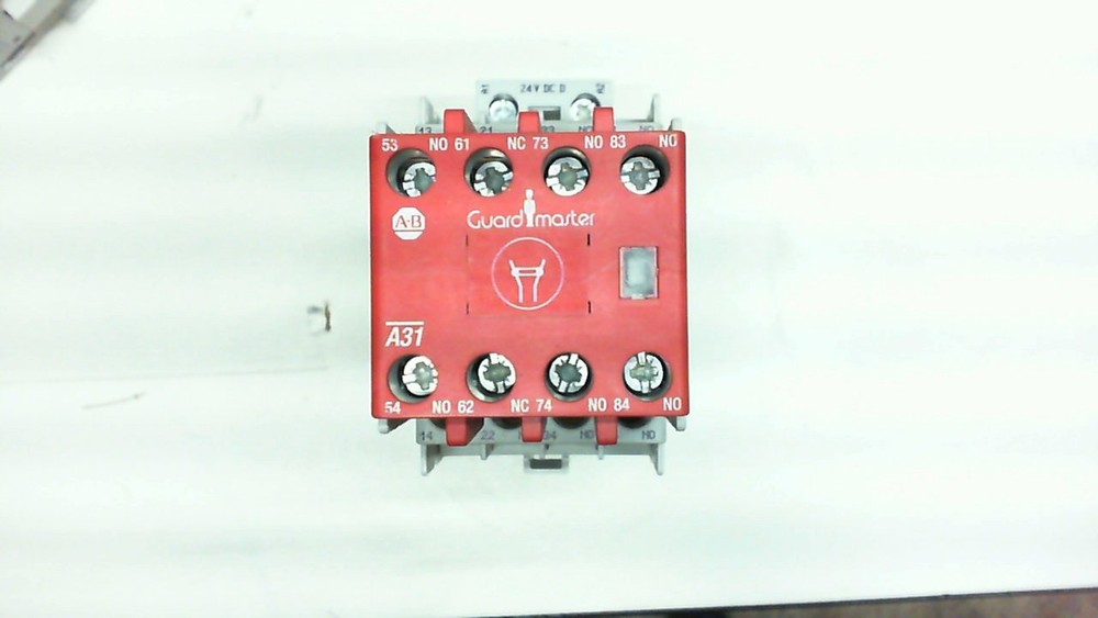 Allen-Bradley 700-CF310D Series A Control Relay w/ 100S-F Safety Contactor, Used