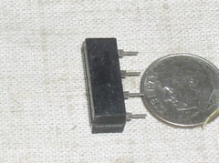 1 NU CROUZET GORDOS 741A2 SIP DRY REED RELAY 5 VDC COIL SPST N.O.1.5A@200VDC USA