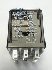 (3) Allen Bradley 11-Blade Relay 700-HB33Z24-3-4 Ser. E, 24VDC, 15A