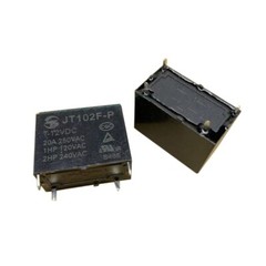 1pc JT102F-P-T-12VDC 20A 250VAC Relay high quality