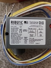 NEW RIB Functional Devices RIBU1C Enclosed Pilot Relay 10 Amp SPDT 10-30 VAC LED