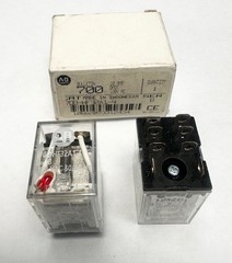Lot of 7 Allen Bradley Relay 700-HF32A1-4 Ser. B 10A, DPDT, 120V AC
