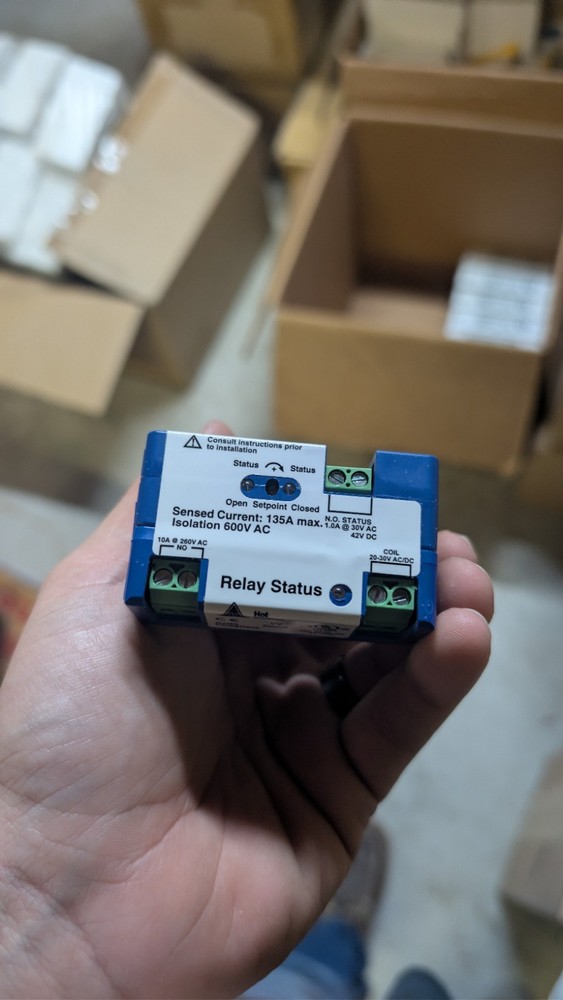 Johnson Controls CSD-SA1E0-1 Digital Current Switch Solid Core