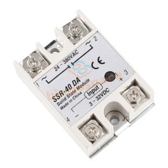 SSR-25DA SSR-40DA SSR-60DA 250V Solid State Relay Alloy Heat Sink 25/40/60/100A