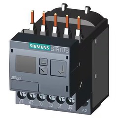 Siemens 3Rr22411fw30 Current Monitoring Relay, 3 Phase, 1.6-16A