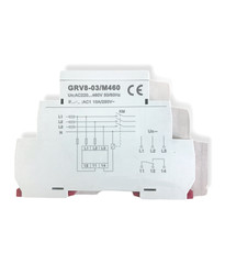 3 phase monitoring relay triphasé 3X400VAC Din Rail Sequence And Phase Failure