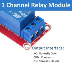 Compact 4pc 12V Relay Module with Fault-Tolerant Design & Optocoupler Isolation