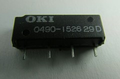 Lot of 10 OKI Reed Relays 4-PIN SIP ≤36V Through Hole 0490-1526 04901526 4901526