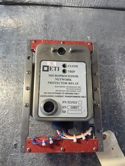 ETI SYSTEMS 521923 MICROPORCESSOR NETWORK PROTECTOR RELAY